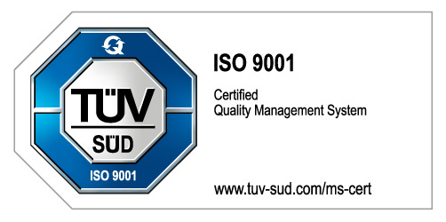 TÜV Süd ISO 9001:2015